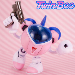 TWINBEE Rainbow bell Adventures Model Kit Winbee Plum