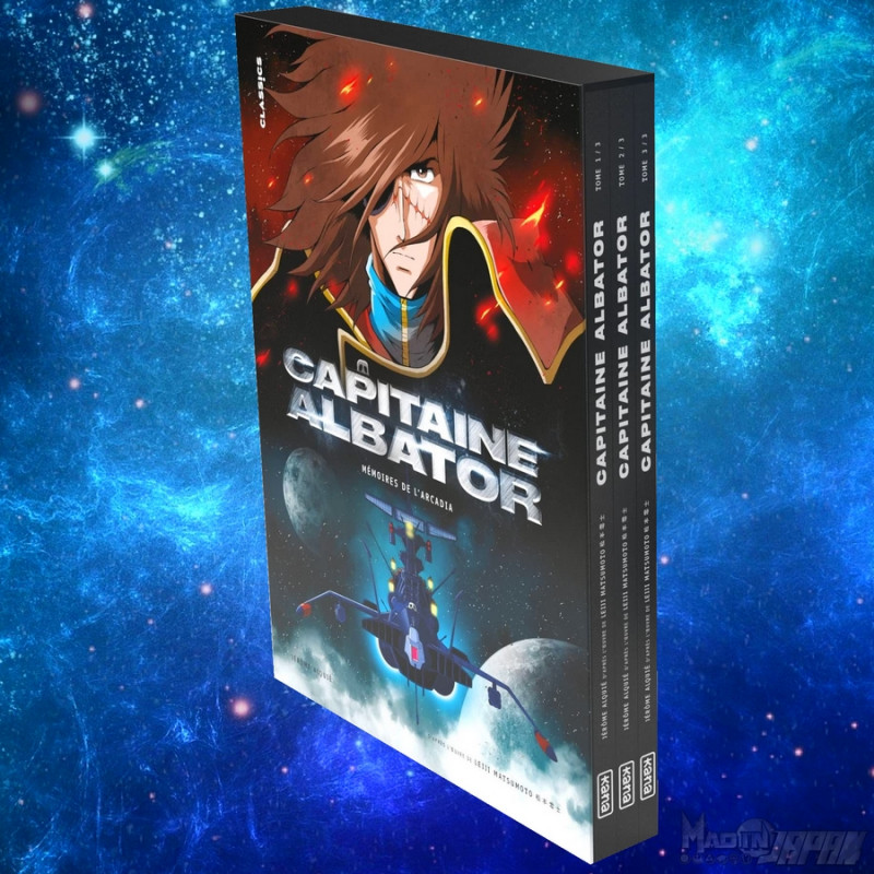 Albator Memoire De L Arcadia Collector ALBATOR Coffret Intégral BD Capitaine Albator - Mémoires de l'Arcadia