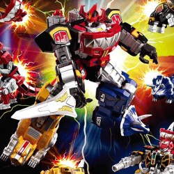 Model Kit Megazord Flame Toys Power Rangers