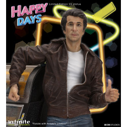 Statue Fonzie Old & Rare Inifinite Statue Happy Days