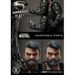 Statue Superman Dark Nights Metal Black Version Prime 1 Studio DC Comics