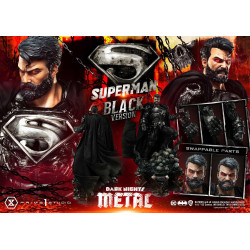 Statue Superman Dark Nights Metal Black Version Prime 1 Studio DC Comics