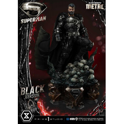 Statue Superman Dark Nights Metal Black Version Prime 1 Studio DC Comics