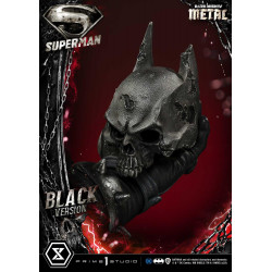 Statue Superman Dark Nights Metal Black Version Prime 1 Studio DC Comics