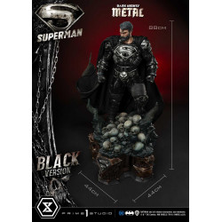 Statue Superman Dark Nights Metal Black Version Prime 1 Studio DC Comics