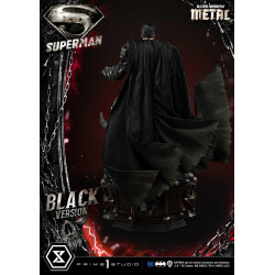 Statue Superman Dark Nights Metal Black Version Prime 1 Studio DC Comics