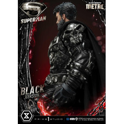 Statue Superman Dark Nights Metal Black Version Prime 1 Studio DC Comics