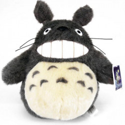Peluche Totoro gris foncé Sourire 25 cm