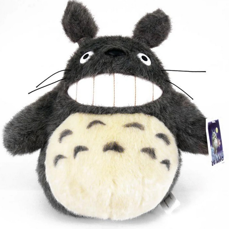Peluche Totoro gris foncé Sourire 25 cm Peluche Totoro gris foncé Sourire 25 cm