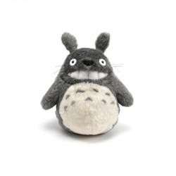 peluche Totoro gris foncé Sourire 30 cm