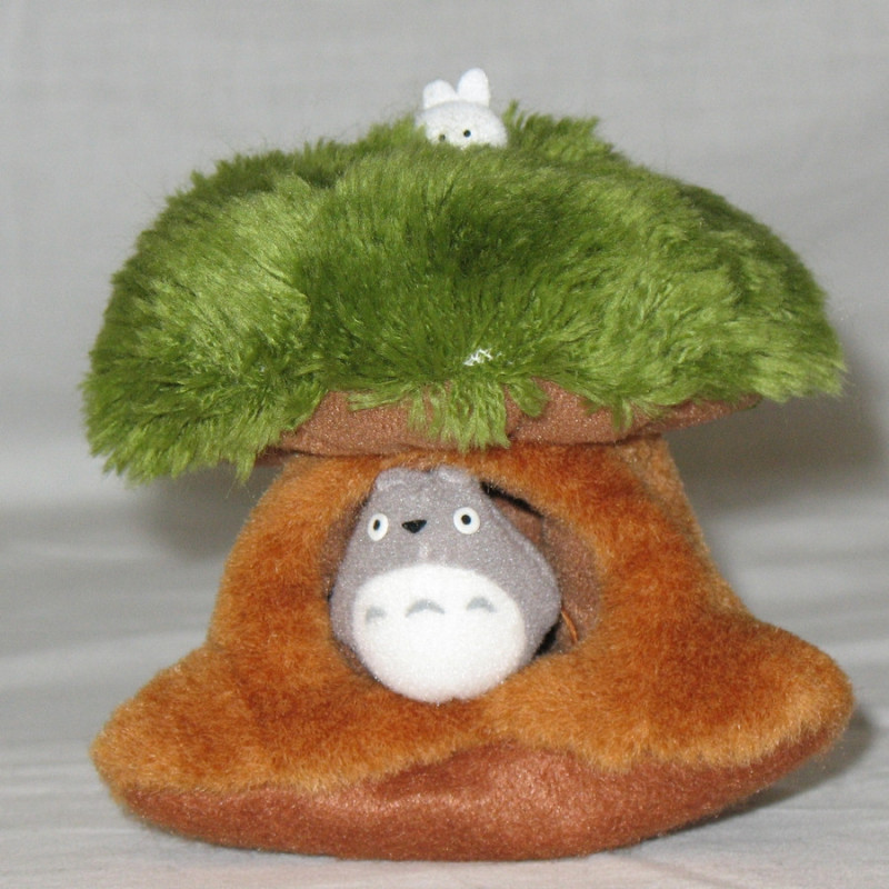 MON VOISIN TOTORO peluche officielle Totoro arbre - 12 cm MON VOISIN TOTORO peluche officielle Totoro arbre - 12 cm