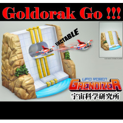 GOLDORAK Base Secrète  Centre De Recherche + Figurine Goldorak