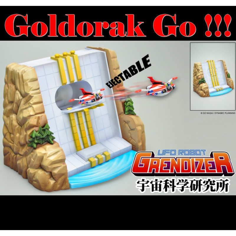 GOLDORAK Base Secrète Centre De Recherche + Figurine Goldorak GOLDORAK Base Secrète Centre De Recherche + Figurine Goldorak