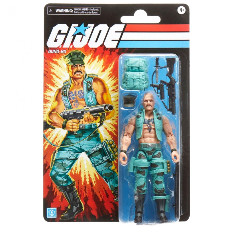 GI JOE Retro Collection 2022 Figurine Gung-Ho Hasbro