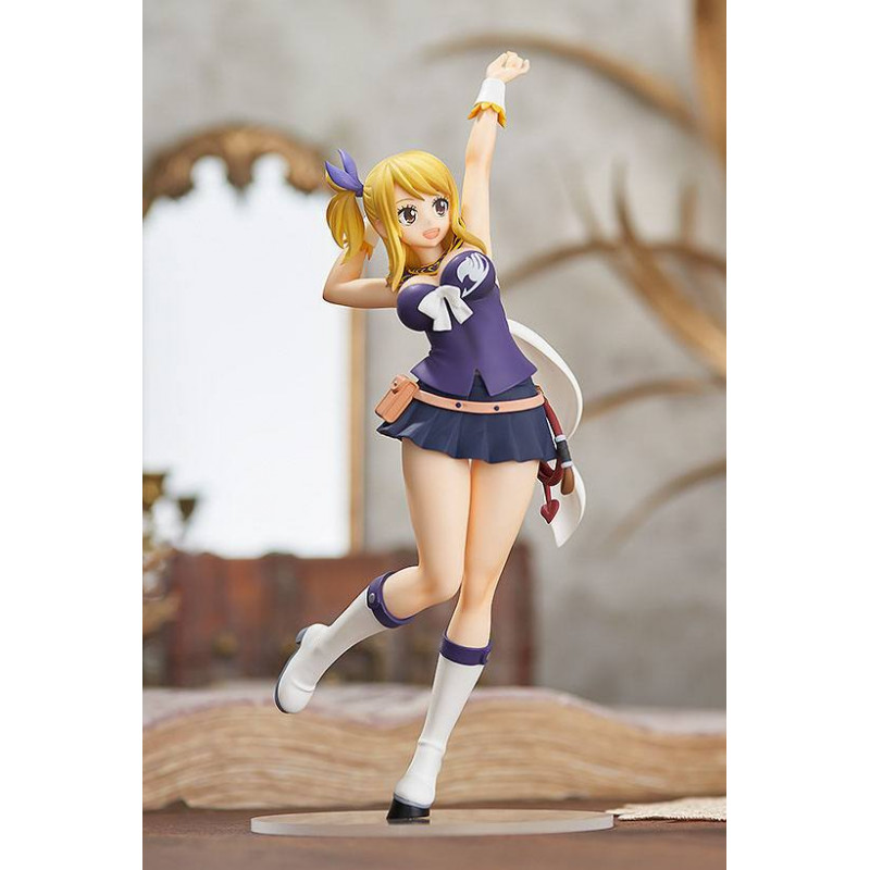 Figurine Lucy Heartfilia Fairy Tail En Jupe Verte - Neuf Intact - Collection Anime