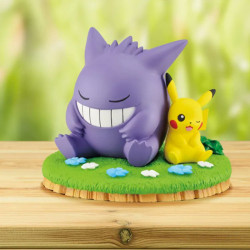 POKEMON Diorama Ectoplasma & Pikachu Banpresto