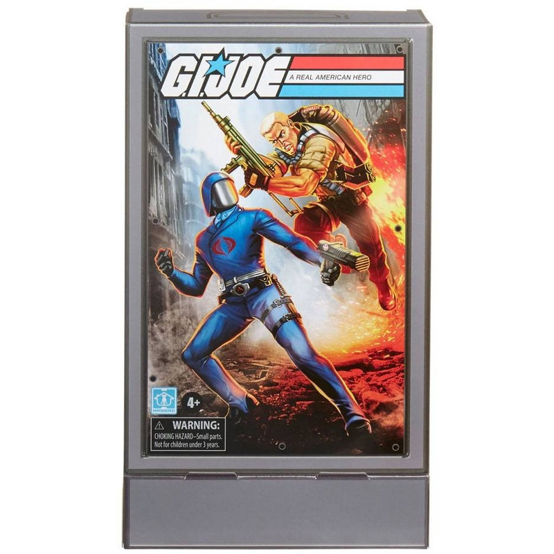 GI JOE Retro Collection pack 2 figurines Duke Vs. Cobra Commander Hasbro GI JOE Retro Collection pack 2 figurines Duke Vs. Cobra Commander Hasbro