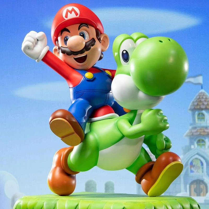 Mario & Yoshi 1/4 – Estatua de Resina Premium | F4F