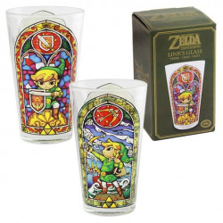 THE LEGEND OF ZELDA Verre Link Wind Waker Vitrail