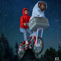 E.T. L’EXTRA-TERRESTRE Statue E.T. & Elliot Art Scale Iron Studios