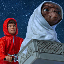 E.T. L’EXTRA-TERRESTRE Statue E.T. & Elliot Art Scale Iron Studios
