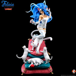 DARKSTALKERS Statue Felicia White Capcom’s HMO