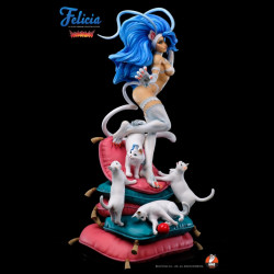 DARKSTALKERS Statue Felicia White Capcom’s HMO