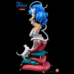 DARKSTALKERS Statue Felicia White Capcom’s HMO