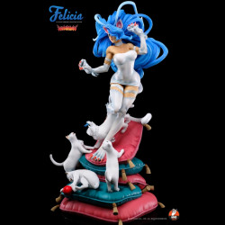 DARKSTALKERS Statue Felicia White Capcom’s HMO