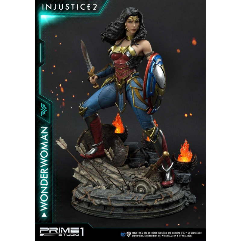 INJUSTICE 2 Statue Wonder Woman Classic version Prime 1 Studio INJUSTICE 2 Statue Wonder Woman Classic version Prime 1 Studio