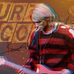 Figurine Kurt Cobain On Stage Blitzway Kurt Cobain