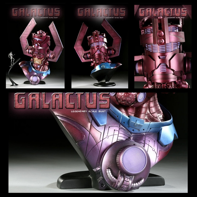 SURFER D'ARGENT buste Legendary Scale Galactus & Silver Surfer SURFER D'ARGENT buste Legendary Scale Galactus & Silver Surfer
