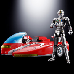 X-OR Figurine Space Sheriff Gavan & Sybarian Chogokin Bandai