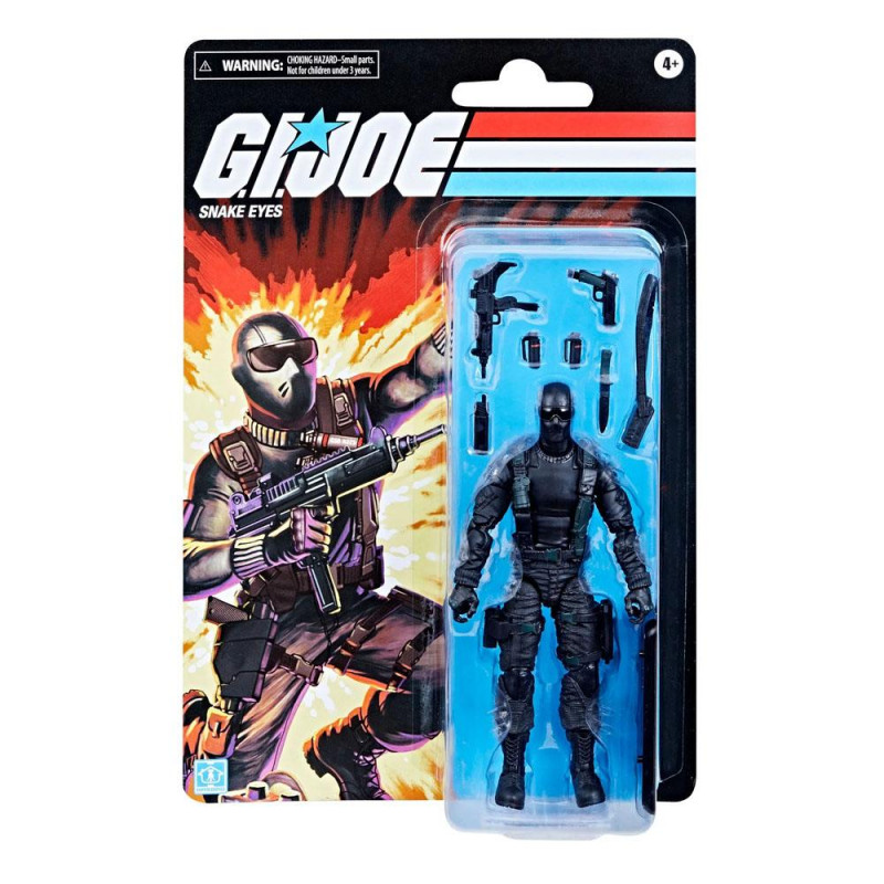 GI JOE Retro Collection 2022 Figurine Snake Eyes Hasbro