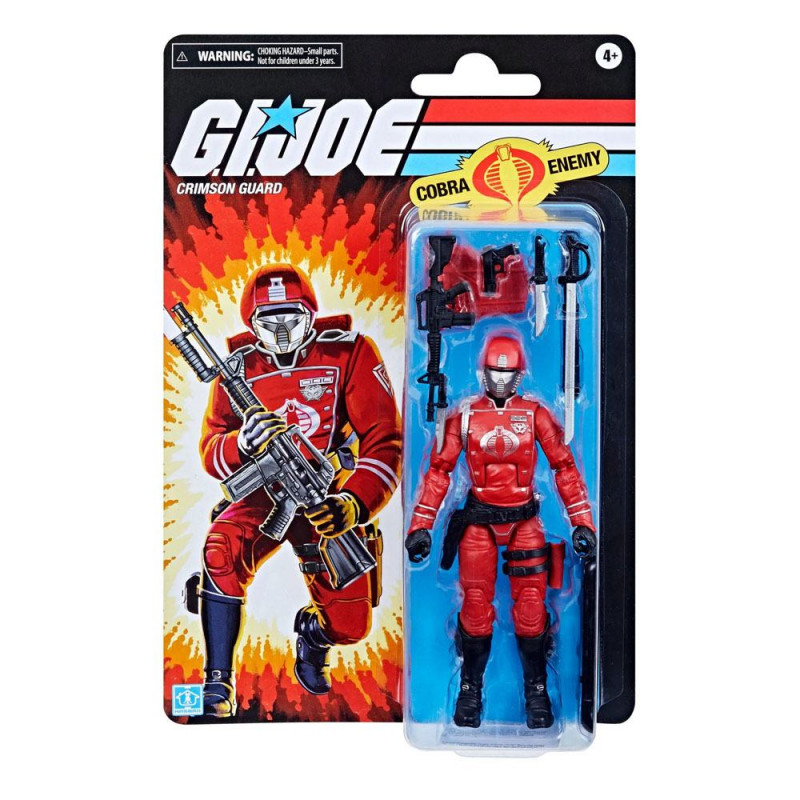 GI JOE Retro Collection 2022 Figurine Crimson Guard Hasbro GI JOE Retro Collection 2022 Figurine Crimson Guard Hasbro