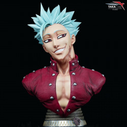 THE SEVEN DEADLY SINS Buste 1/1 Ban Taka Corp Studio