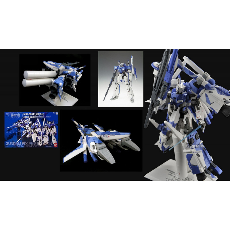 GUNDAM Fix Figuration Métal Composite 0000 MSZ-006A1C1 Z Plus Blue (Limited Edition) GUNDAM Fix Figuration Métal Composite 0000 MSZ-006A1C1 Z Plus Blue (Limited Edition)