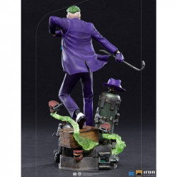 DC COMICS Statue The Joker Art Scale Deluxe Iron Studios