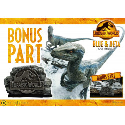 Statue Blue & Beta Legacy Museum Collection Bonus Version Prime 1 Studio Jurassic World Dominion