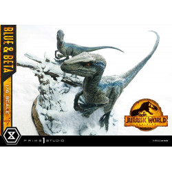 Statue Blue & Beta Legacy Museum Collection Bonus Version Prime 1 Studio Jurassic World Dominion
