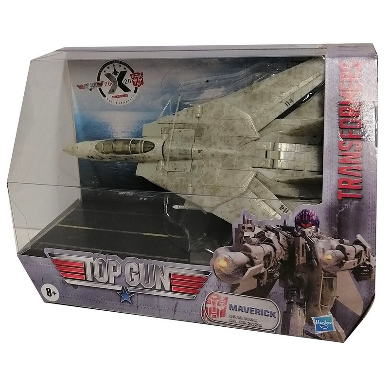 TRANSFORMERS X TOP GUN Figurine Maverick F-14 Hasbro TRANSFORMERS X TOP GUN Figurine Maverick F-14 Hasbro