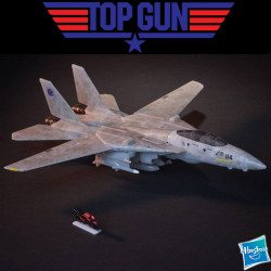 TRANSFORMERS X TOP GUN Figurine Maverick F-14 Hasbro