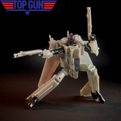 TRANSFORMERS X TOP GUN Figurine Maverick F-14 Hasbro