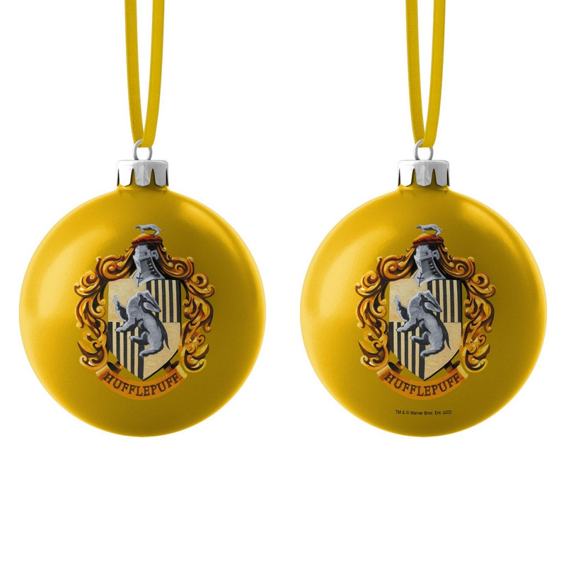 HARRY POTTER Boule de Noël Poufsouffle SD Toys HARRY POTTER Boule de Noël Poufsouffle SD Toys