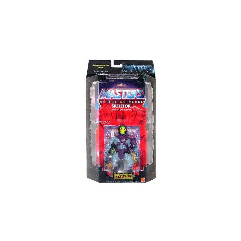 MAITRES DE L'UNIVERS COMMEMORATIVE figurine Skeletor MAITRES DE L'UNIVERS COMMEMORATIVE figurine Skeletor
