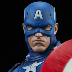 CAPTAIN AMERICA Statue Premium Format Sideshow