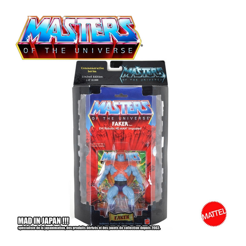 MAITRES DE L'UNIVERS COMMEMORATIVE figurine Fakor Faker MAITRES DE L'UNIVERS COMMEMORATIVE figurine Fakor Faker