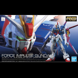 GUNDAM Real Grade Force Impulse Gundam Bandai Gunpla