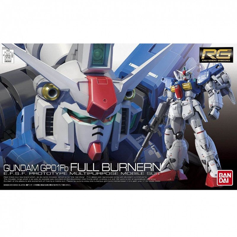 GUNDAM Real Grade Gundam GP01Fb Full Burnern Bandai