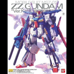 GUNDAM Master Grade ZZ Gundam Version Ka Bandai Gunpla